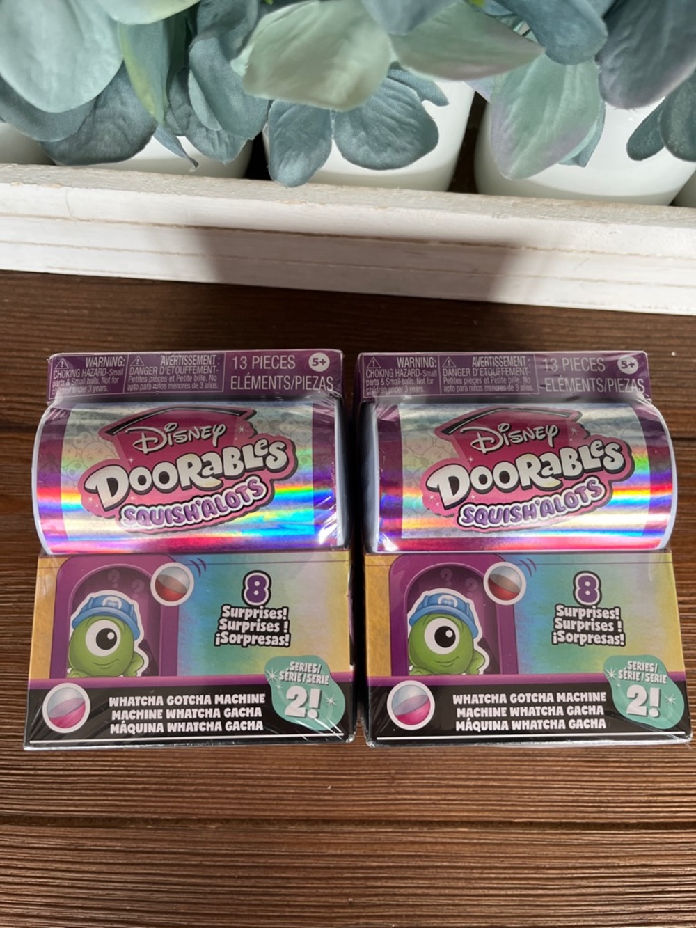 NWT Doorables Whatcha Gotcha Machine Set of Two